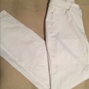 Ann Taylor White Jeans